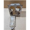 Image 3 : Vintage Robinson Metal Wall-Mount Ice Cream Cone Dispenser / Holder