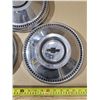 Image 2 : (3) Chevy Hubcaps