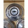 Image 3 : (3) Chevy Hubcaps