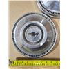 Image 4 : (3) Chevy Hubcaps