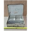 Image 2 : Vintage Metal First Aid Kit (Empty) & Medical Tools