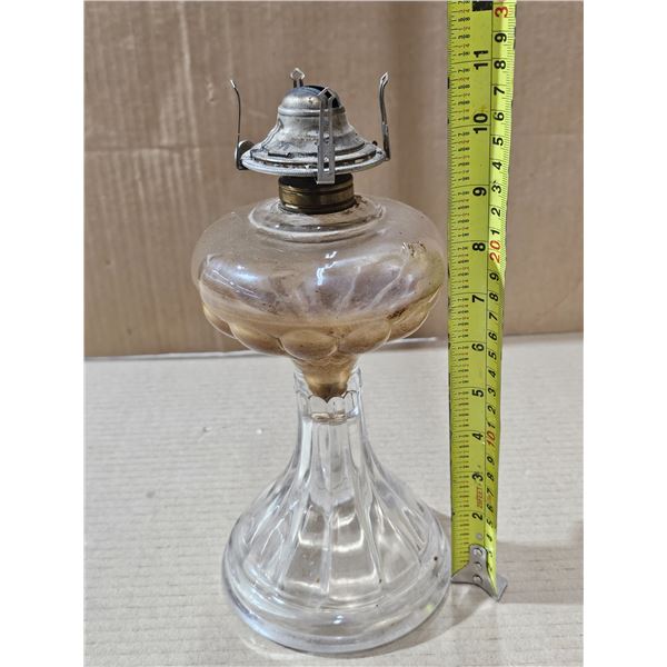 No. 1 Glass Oil Lamp (no chimney)