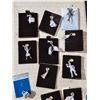 Image 6 : (30+) Vintage Charm Bracelet Charms, Locking Display Case