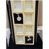 Image 7 : (30+) Vintage Charm Bracelet Charms, Locking Display Case