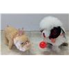 Image 1 : Vintage wind up toys, working, dog and pig