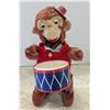 Image 2 : vintage wind up toys, working, cymbal bear and drummer monkey