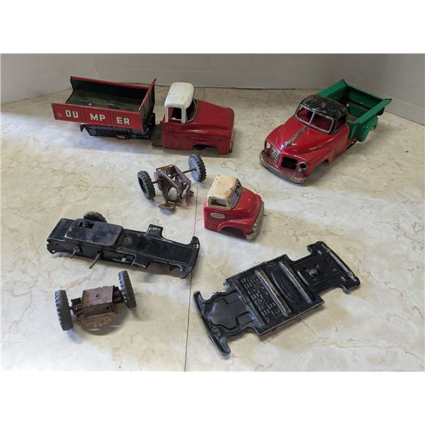 vintage toy truck bodys and parts