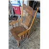 Image 2 : vintage rocking chair, pressed wood back
