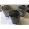 Image 1 : 3 vintage tin pails