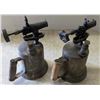 Image 1 : 2 vintage brass, gasoline blowtorches