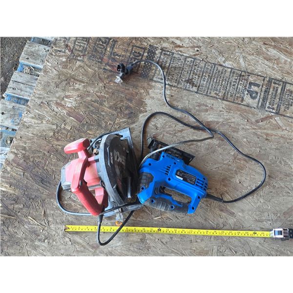 Skilsaw circular saw and jig saw