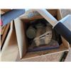 Image 4 : Pallet of misc items, hardware, pull up bar, light bulbs