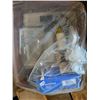 Image 9 : Pallet of misc items, hardware, pull up bar, light bulbs