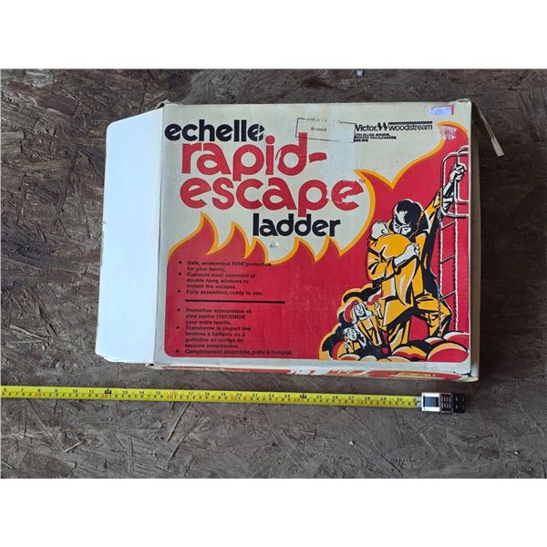 Rapid escape ladder