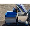 Image 1 : Pallet of totes and lids