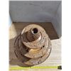 Image 2 : Wooden tiered serving dish- 22"H