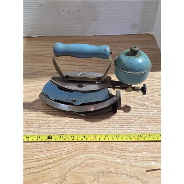 Vintage Coleman gas powered iron