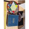 Image 1 : Vintage board games- checkers and Chinese checkers
