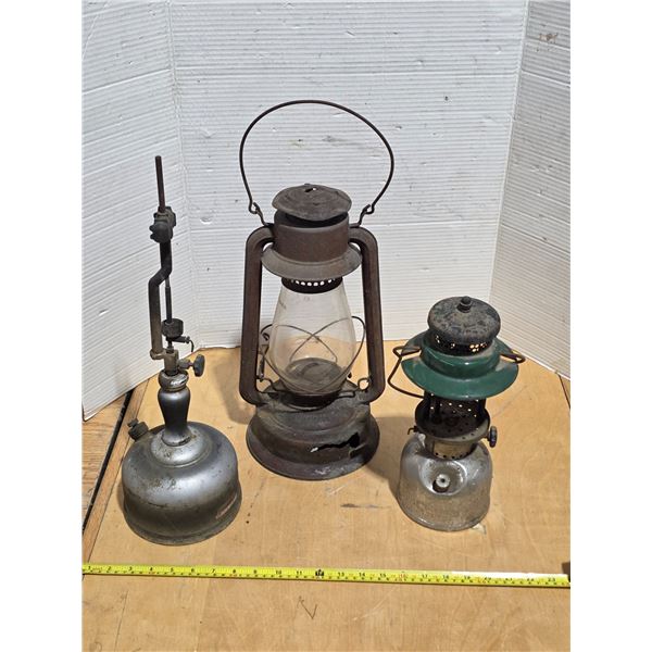 Vintage lanterns- 1 is Coleman