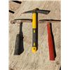 Image 1 : 2 rock hammers, 1 mini pick axe
