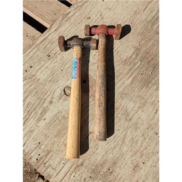 2 autobody/metal working hammers