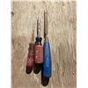 Image 1 : 3 wood chisels, 1/2", 3/8", 1/4"