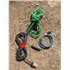 Image 1 : 3 extension cords, one with broken end