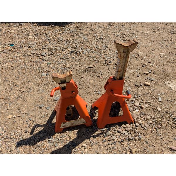 3 ton jack stands, 11"-16", orange