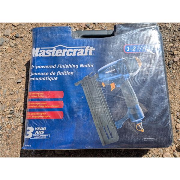Mastercraft air powered finishing nailer