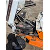 Image 5 : AMF transaxle drive garden tractor- 8 hp- untested- SERIAL # 147598- HAS KEYS