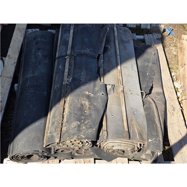 Pallet of swather canvas