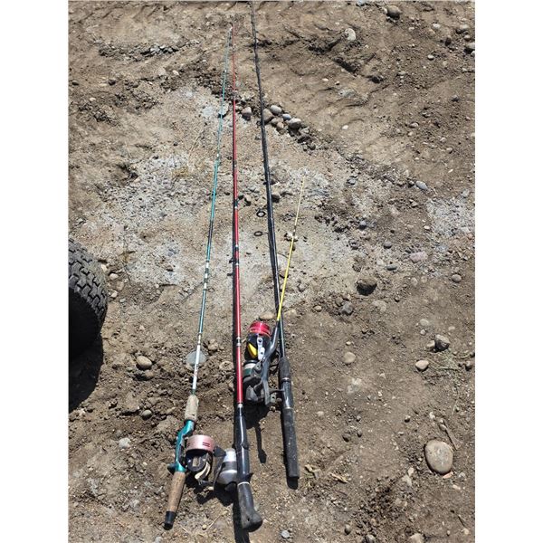 Vintage fishing rods
