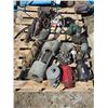 Image 1 : Pallet of motors and parts, alternators
