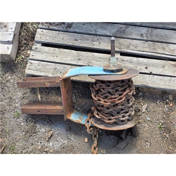 Home made chain reel