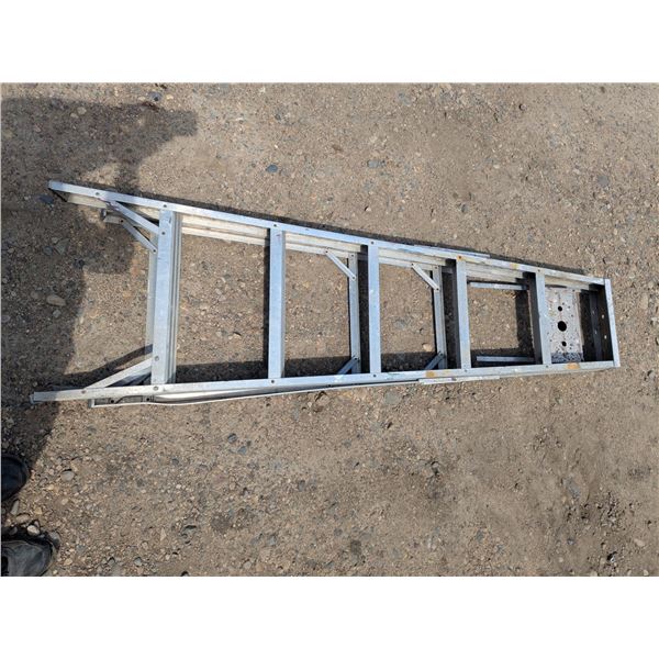 67" aluminum step ladder