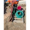 Image 1 : mixed pallet- yard tools, bike tires, plumbing stuff, etc.