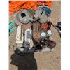 Image 1 : mixed pallet- jugs and jars, sewing machines, drain augers, etc.