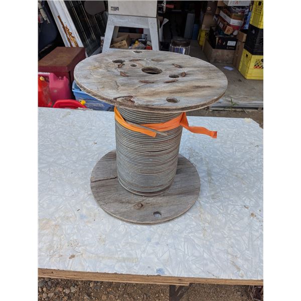 1/4" aircraft cable, cracked coating