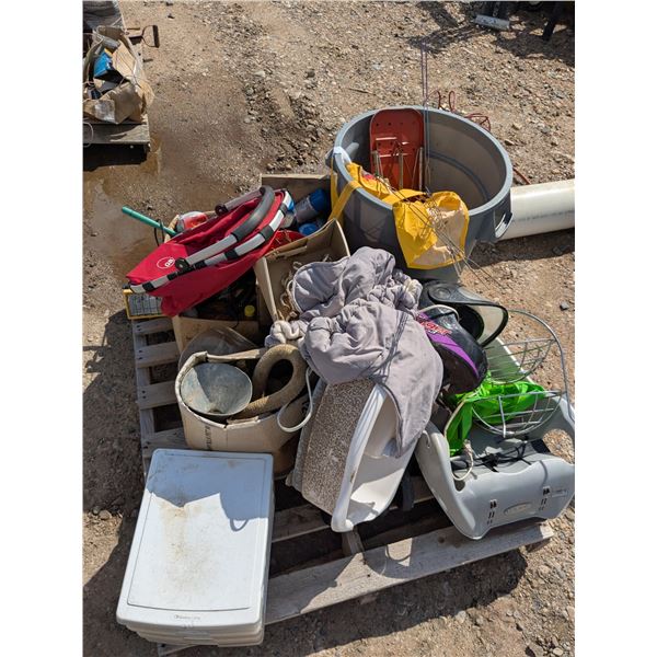 mixed pallet lot- household goods