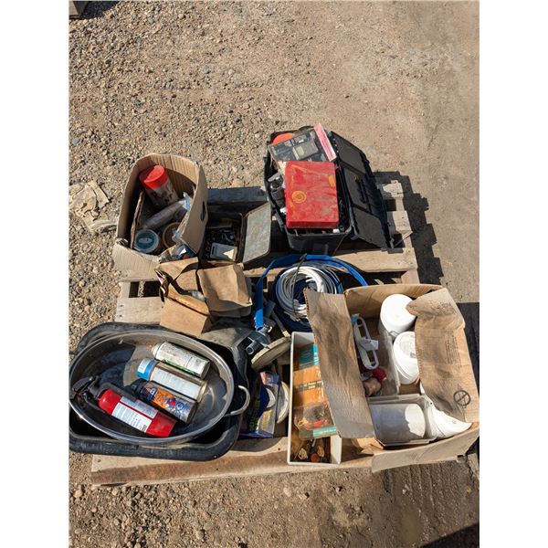 mixed pallet lot- tools and hardware