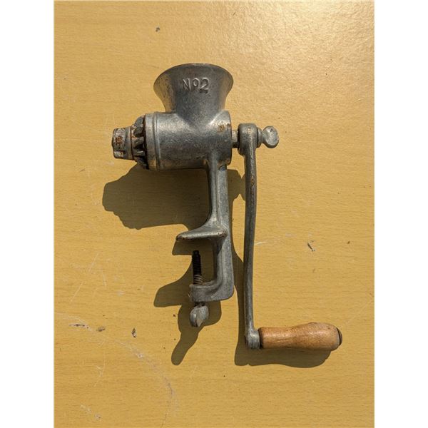 "Model No.2" vintage meat grinder