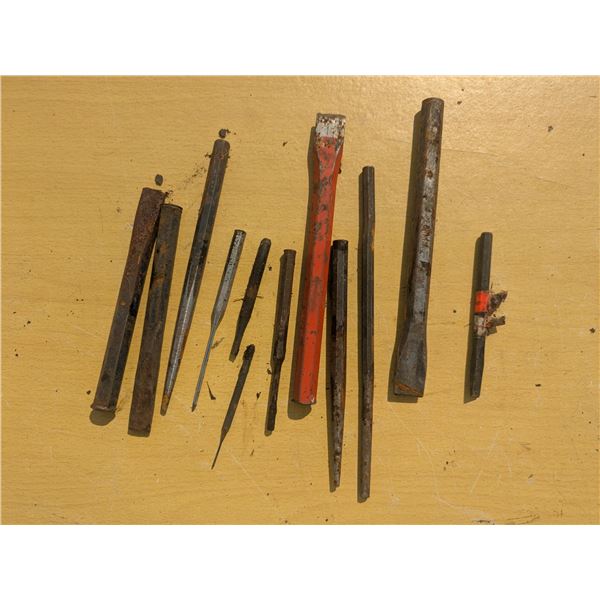 punches and chisels