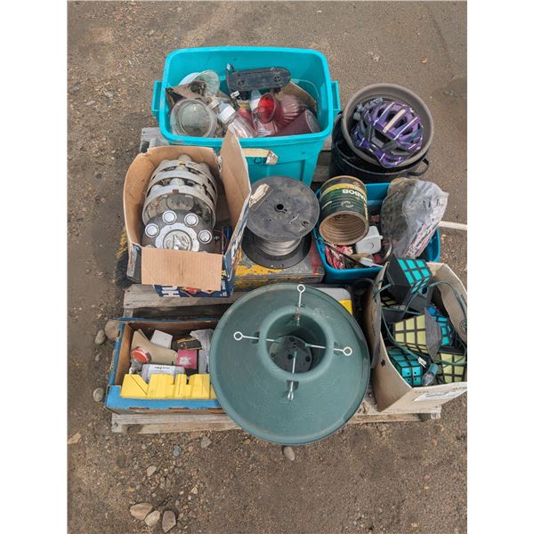 Mixed pallet- house hold goods, tools, etc.