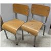 Image 1 : 2 MINI stacking chairs, KID SIZE