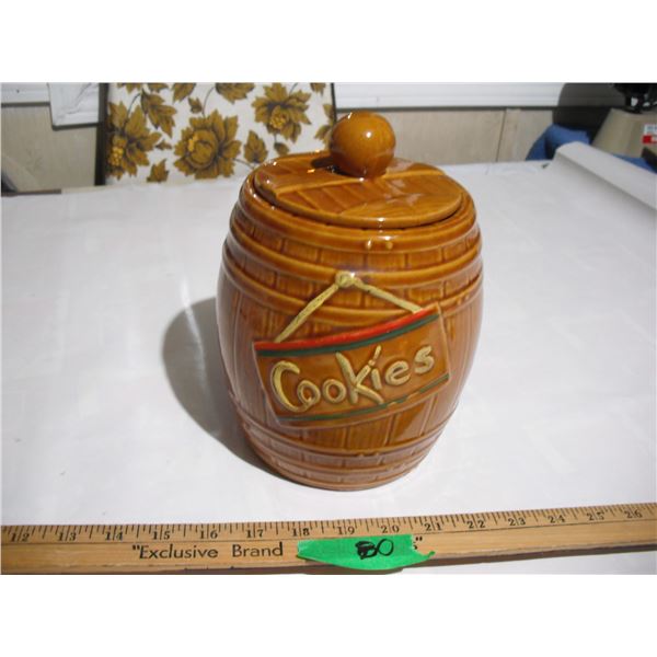 Vintage Ceramic Cookie Jar