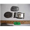 Image 1 : (3) Vintage Belt Buckles