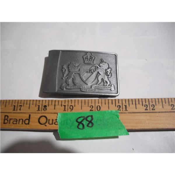 National Firearms Association Belt Buckle