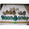 Image 1 : Vintage Insulators (have some damage)