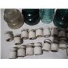 Image 7 : Vintage Insulators (Some have damage)