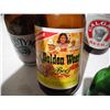 Image 4 : Lot of Vintage Glass Bottles w/ Labels
